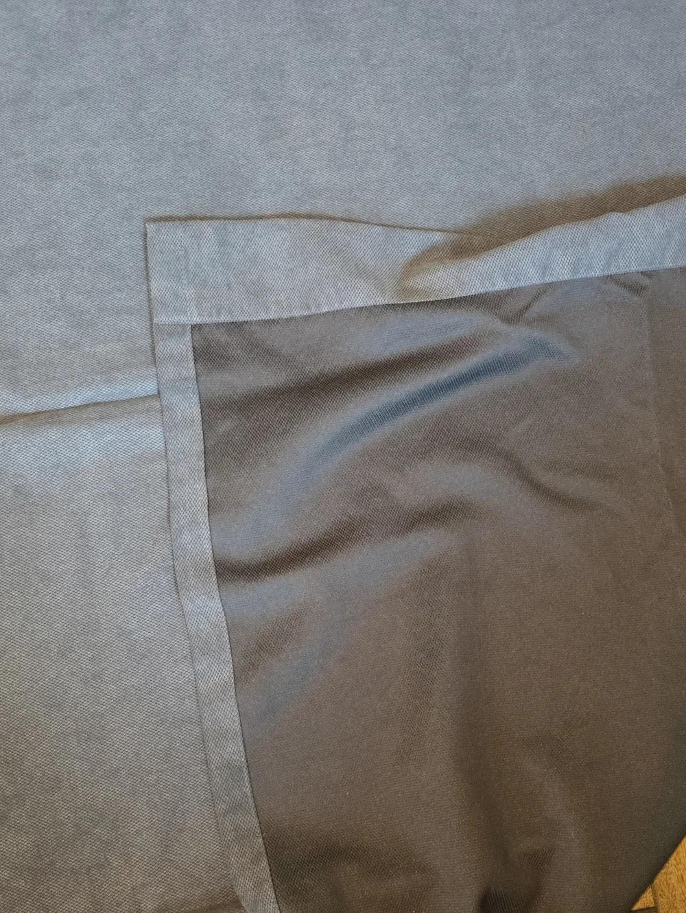 Dark Gray Black Out Curtain Panel Grommets 54
